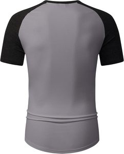 Camiseta Deportiva para Hombre, Ligera, de Secado Rápido, Transpirable, para Gimnasio y Entrenamiento, con Logotipo Personalizado, Producción al por Mayor - Product Image 4