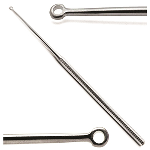 Juego de Curetas Dérmicas Profesionales Fox para Cirugía ORL, 6mm, Tipo Buck Ear, Rectas, Afiladas, Manuales, con Certificación CE - Product Image 5