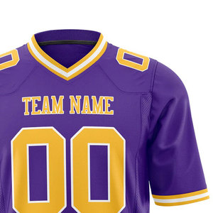 Nueva Llegada, Jersey de Fútbol Americano, 100% Poliéster, Secado Rápido, Ropa Deportiva, Colores Personalizados, Tallas XS-7XL, Directo de Fábrica - Product Image 2