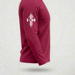 Material 100% poliéster de primera calidad, logotipo personalizado para maillots de ciclismo con cremallera completa para hombre, de RIVIAN ATLANTIC - Product Image 3