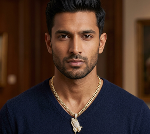 Colgante de Cruz con Manos en Oración de Moissanita Iced Out, Amuleto Personalizado Estilo Hip Hop, Disponible en Plata, Oro 10K y Oro 14K, Joyería de Destaque - Product Image 6