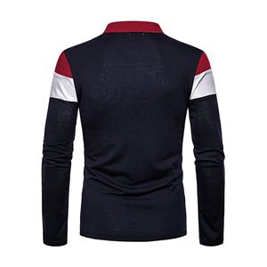 Polo de manga larga para hombre, camiseta profesional OEM personalizada, venta al por mayor de fábrica - Product Image 6