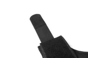Schwarze Sicherheitsweste Stichfeste Schutzkleidung Verstellbare Schulter- und Taillenverschlüsse mit Klettverschluss - Product Image 4