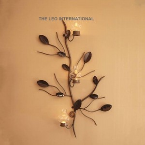 Vintage Gift Metal Wall <b>Sconce</b> Luxury Italian Mid-Century Modern Gold Candle-Style Wall <b>Light</b> Fixture Metal Candle Holder - Product Image 4