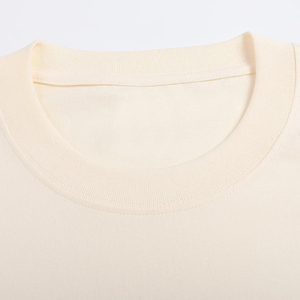 T-shirt épais et surdimensionné pour homme MLT-39-2 en coton 100% brossé, 330 GSM, à manches courtes, avec bandeau anti-transpiration intégré, modèle vierge - Product Image 4