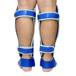 Protections de tibia en cuir souple personnalisées avec logo professionnel, MMA, Muay Thai, boxe, haute qualité, usage adulte, protection professionnelle - Product Image 6