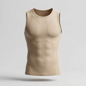 Débardeur de sport pour homme, sur mesure, 100 % polyester, séchage rapide, respirant, pour entraînement fitness et course en extérieur - Product Image 1