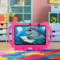 Tablette Android 7 pouces MTK Quad Core, produit électronique d'apprentissage économique, batterie 3000 mAh, résolution 1024x600, connectivité Wi-Fi