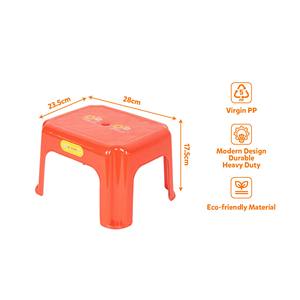 Heavy Duty PP Plastic Step Stool with Carry Hole Stackable Bathroom Shower Bench Durable Low Stool Kids <b>Footrest</b> Chair - Product Image 5