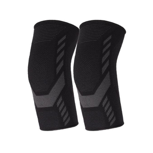 Manchon de compression respirant en tricot rose pour femme, protection des coudes, à enfiler, pour gymnastique, toutes saisons - Product Image 2