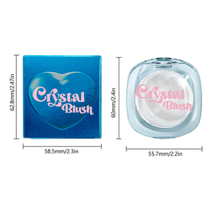 Crystal Temperature Color-Changing <b>Blush</b> Gel,Long Lasting ph-Adaptive Natural Glow <b>Blush</b> - Product Image 6