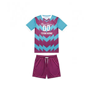 Nuevo Conjunto de Uniforme de Fútbol Unisex para Adultos, Camiseta de Fútbol a Rayas Transpirable 100% Poliéster para Entrenamiento para Jugadores Masculinos y Femeninos - Product Image 6