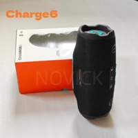 Charge6 Lecteur audio sans fil étanche, son stéréo avec basses puissantes, caisson de basses, robuste, pour les voyages en plein air, le camping, les fêtes, appareil musical