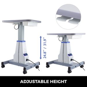 Tavolo Elevabile Elettrico Motorizzato per Ospedale con 4 Ruote, Altezza Regolabile - Product Image 4