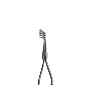 Retracteur Cérébellaire Auto-Retenu Adson en Acier Inoxydable 4x4 à Pointes Aiguisées avec Poignée Anneau et Cliquet pour Usage Médical et Chirurgical en Hôpital - Product Image 3