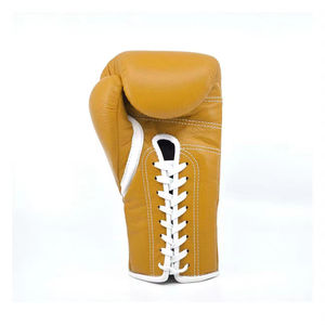 Five B Leather Boxing Competition Gloves for Adjustable Wrist <b>Strap</b> Adults Boxing Training Competition Gear OEM ODM Stretch - Product Image 6