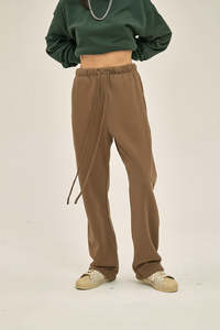 Pantalones Elásticos Personalizables de Alta Calidad para Hombre/Mujer, de Lona, Poliéster/Nailon, Estilo Vintage Oscuro, Ecológicos, Antiarrugas y de Secado Rápido - Product Image 6