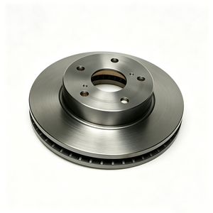 Premium Front Brake Disc 43512-0K120 Geomet Coated Brake Rotor for Toyota Hilux Fortuner Innova Pickup <b>4x4</b> Heavy Duty - Product Image 2