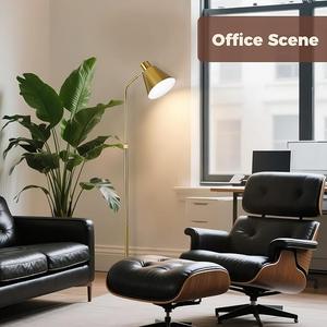 Lámpara de Pie Industrial de Latón con Bombilla Extraíble, Diseño para Diwali y Decoración Rústica del Hogar - Product Image 6