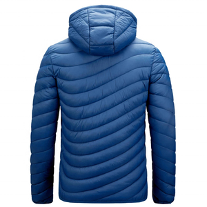 Premium Men’s <b>Lightweight</b> <b>Puffer</b> <b>Jacket</b> Thermal Insulated Winter Outerwear for Outdoor Activities Custom Logo - Product Image 6