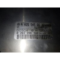 Unité de commande moteur d'occasion pour Classe E 1999-2002, OEM A0265456632