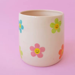Lindo Portautensilios de Cerámica con Diseño Floral, Acabado Pintado a Mano, Construcción Duradera, Resistente a Desportilladuras, Apto para Calor, Organizador de Almacenamiento para la Encimera de la Cocina - Product Image 4