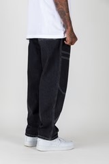 Abrasion Resistant Heavy Duty Wide Leg Woven Denim <b>Jeans</b> Eco-Friendly Casual Farm <b>Work</b> Workshop Ready - Product Image 6