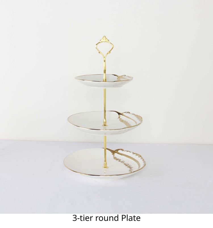 3-tier round Plate