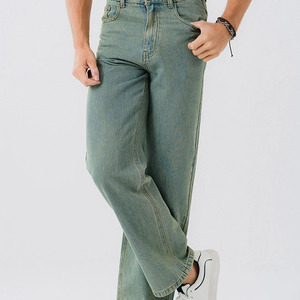 Jean en denim délavé style vintage, longueur cheville, design classique très demandé, meilleur prix, pantalon en denim premium pour homme - Product Image 4