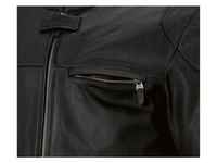 Blouson de moto classique en cuir de vachette BM Newly RacePro S1000 RR pour piste/cyclisme, style Cafe Racer, avec bosse, pour homme, certifié CE