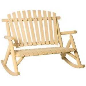 Fauteuil à bascule de jardin pour une assise extérieure confortable - Product Image 6