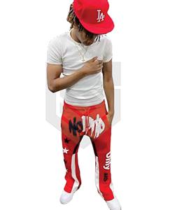 Très tendance nouveaux ensembles décontractés pour hommes d'été chemise à manches courtes et pantalon imprimé ensemble de survêtement ensembles pour hommes fabriqués par Gucha Sports - Product Image 1