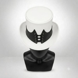 Sombreros de Cuero al por Mayor para Hombre, Elegantes Sombreros de Corona Alta para Tiendas Minoristas, Tiendas de Disfraces y Proveedores de Moda - Product Image 4
