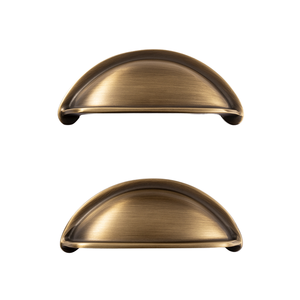 Poignée de meuble en laiton massif de designer, poignée moderne haut de gamme pour tiroir de cuisine, armoire, placard, décoration - Product Image 4