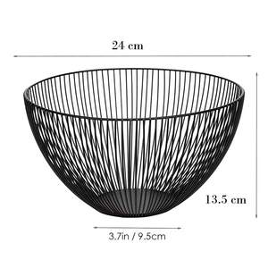 Panier en fer pour la cuisine, panier en fer pour fruits, panier en fer pour légumes, panier en fer pour la maison, panier en fer pour la salle de bain - Product Image 4