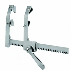 Retractor Esternal MORSE, para Adultos, 8 Pulgadas de Apertura, Brazos Curvos, con 4 Cuchillas, CE - Product Image 1