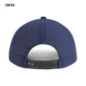 Gorra de Béisbol Azul Marino de 6 Paneles, Transpirable, Impermeable, con Bordado 3D, Ajustable con Botones, Unisex, Deportiva, para Viajes, Aire Libre, Primavera y Verano - Product Image 4