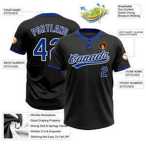 Uniforme en coton respirant pour adultes, vêtements de sport, maillot de baseball The Sandlot Rodriguez 30, blanc et bleu, pour hommes - Product Image 6
