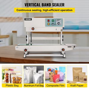 FR-900 di controllo digitale della temperatura verticale automatica a banda continua sigillante per la sigillatura dei film della borsa - Product Image 2