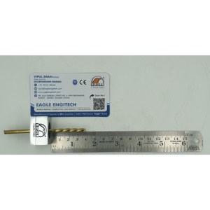 Matrice de torsion pour bracelet creux en métal, design en fer n° T 6009 Taille d'entrée et de sortie 4,00 mm - Product Image 2