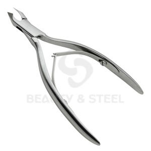 Professional Box Joint Cuticle Nipper Stainless Steel Double Spring Dead Skin Trimmer For Commercial <b>Nail</b> Salons - Product Image 1