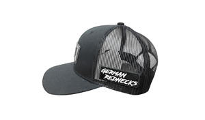 Gorra Trucker Negra de Malla, Hecha en Vietnam, Personalizada, con 6 Paneles y Parche de Goma, Estructurada, Cómoda, Estilo Minimalista y Moderno para Adultos - Product Image 5