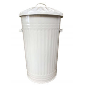 Contenedor de Basura Metálico Alto, Color Personalizado, Estructura Vertical, Nuevo Diseño para Uso en Interiores/Exteriores, Recolección de Basura y Reciclaje - Product Image 1