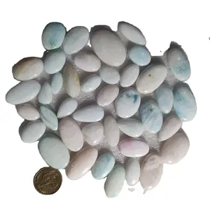 Forma de mezcla de cuarzo de piedras preciosas de ópalo australiano natural al por mayor y tamaño libre de color con certificado de evaluación de terceros