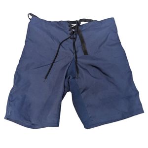 Prix de gros – Short d'entraînement d'été sublimé avec logo personnalisé, taille élastique extensible, pantalon de hockey sur glace, 100 % polyester - Product Image 3