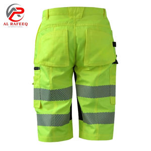 Pantalones Cortos de Trabajo de Alta Visibilidad para Hombre, Calidad Premium, Estilo Personalizado, Poliéster, Venta al Por Mayor - Product Image 5