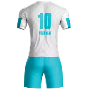 Conjunto de Camiseta de Fútbol Sublimada Personalizada INDEX, Verde Marino, Cuello Redondo, Manga Corta, para Adultos, Absorbe la Humedad, Transpirable, de Secado Rápido - Product Image 5