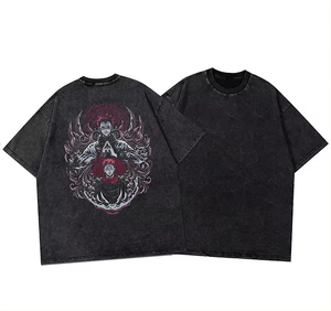 Camiseta Oversize de Gran Gramaje con Lavado Ácido Estilo Streetwear 2026 |   Camisetas con Logotipo Personalizado, Lavadas, de Alta Calidad y Agradables al Tacto - Product Image 5