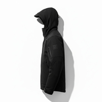 Veste de chasse d'été robuste, impression personnalisée, design multi-poches, parka thermique isolée camouflage, robuste pour la nature sauvage