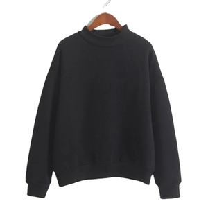 Suéter Casual de Punto con Cuello Redondo y Manga Larga para Mujer, Estampado Simple, Color Rosa, con Logotipo Frontal, Nuevo Modelo Básico para Primavera, Otoño e Invierno - Product Image 4